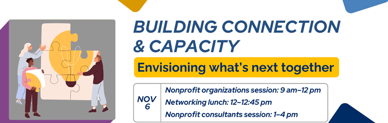 Building Connection & Capacity flyer
